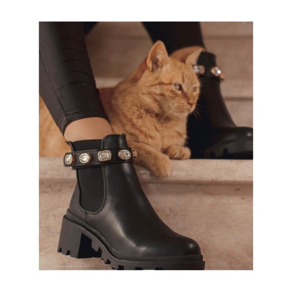 LAST PAIR! Giana Gem Ankle Boots - Picture 4 of 7